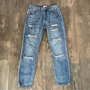 INSANE GENE Distressed Denim Jeans Size 3 / 25
